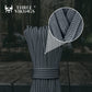 Three Vikings Premium Paracord Rope / Parachute Cord - 750lbs Type IV - 11 Strand Core - in Many Colors and Continuous Spools - Charcoal Gray