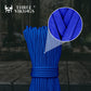 Three Vikings Premium Paracord Rope / Parachute Cord - 750lbs Type IV - 11 Strand Core - in Many Colors and Continuous Spools - Royal Blue