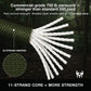 Three Vikings Premium Paracord Rope / Parachute Cord - 750lbs Type IV - 11 Strand Core - in Many Colors and Continuous Spools