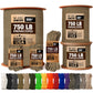 Three Vikings Premium Paracord Rope / Parachute Cord - 750lbs Type IV - 11 Strand Core - in Many Colors and Continuous Spools - Coyote Brown