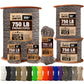 Three Vikings Premium Paracord Rope / Parachute Cord - 750lbs Type IV - 11 Strand Core - in Many Colors and Continuous Spools - Desert Camo