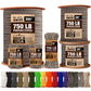 Three Vikings Premium Paracord Rope / Parachute Cord - 750lbs Type IV - 11 Strand Core - in Many Colors and Continuous Spools - Digital Camo