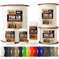 Three Vikings Premium Paracord Rope / Parachute Cord - 750lbs Type IV - 11 Strand Core - in Many Colors and Continuous Spools - White