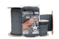 Three Vikings Premium 750 Paracord / Parachute Cord in Many Colors and Continuous Spools - Coiled in Bag - Charcoal Gray 750 lb.