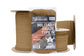 Three Vikings Premium 750 Paracord / Parachute Cord in Many Colors and Continuous Spools - Coiled in Bag - Coyote Brown 750 lb.