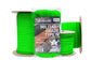 Three Vikings Premium 750 Paracord / Parachute Cord in Many Colors and Continuous Spools - Coiled in Bag - Neon Green 750 lb.