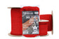 Three Vikings Premium 750 Paracord / Parachute Cord in Many Colors and Continuous Spools - Coiled in Bag - Red 750 lb.