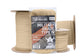 Three Vikings Premium 750 Paracord / Parachute Cord in Many Colors and Continuous Spools - Coiled in Bag - Tan 750 lb.